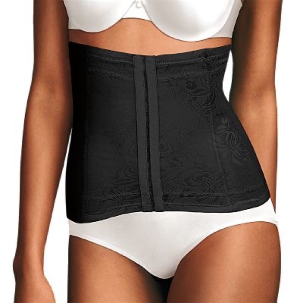 Maidenform® Shapewear Instant Slimmer Waist Nipper 6868 in black size L NEW
